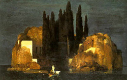 "The Isle of the Dead" by Arnold Bocklin